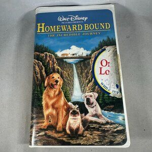 Homeward Bound The Incredible Journey VHS Walt Disney Pictures 1993 G Classic